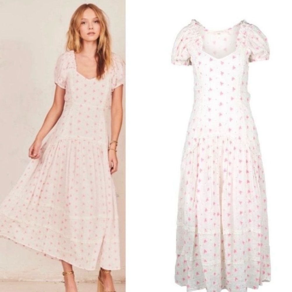 LoveShackFancy Jeanette Maxi Dress
